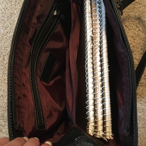 Franklin Covey leather tote - Picture 6 of 6